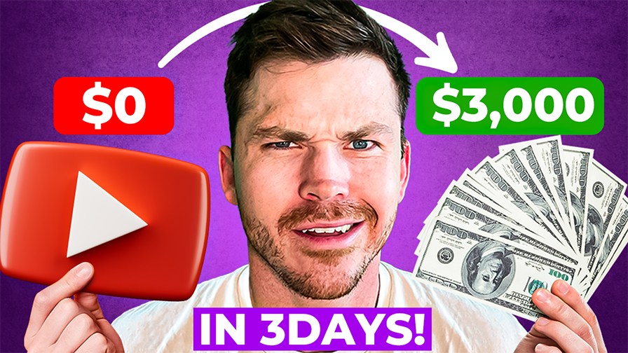 Here’s how I made $3,000 in 3 days from a youtube video v2 (1)